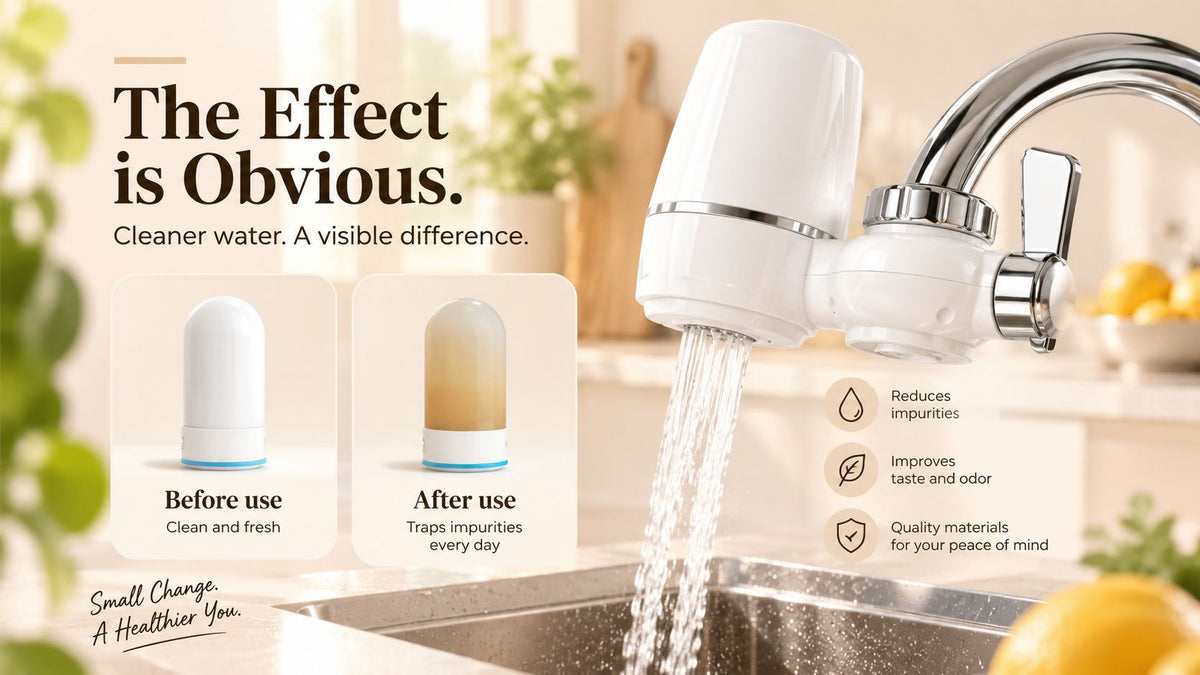Betterlys AquaPure™ – Wasserhahn-Wasserfilter