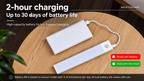 Wireless Motion Sensor LED Light – Rechargeable & Magnetic