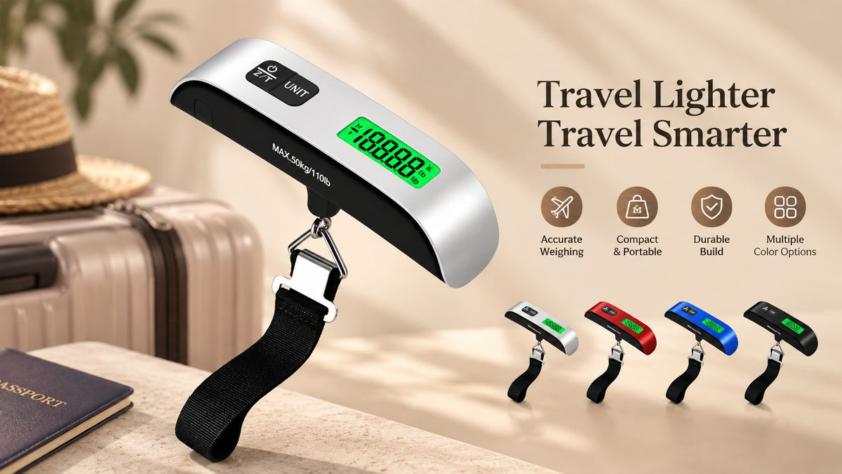 Betterlys™ Digital Luggage Scale – 50 kg Travel Scale