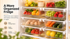 Betterlys™ SlideFridge — Expandable Fridge Organizer Drawer