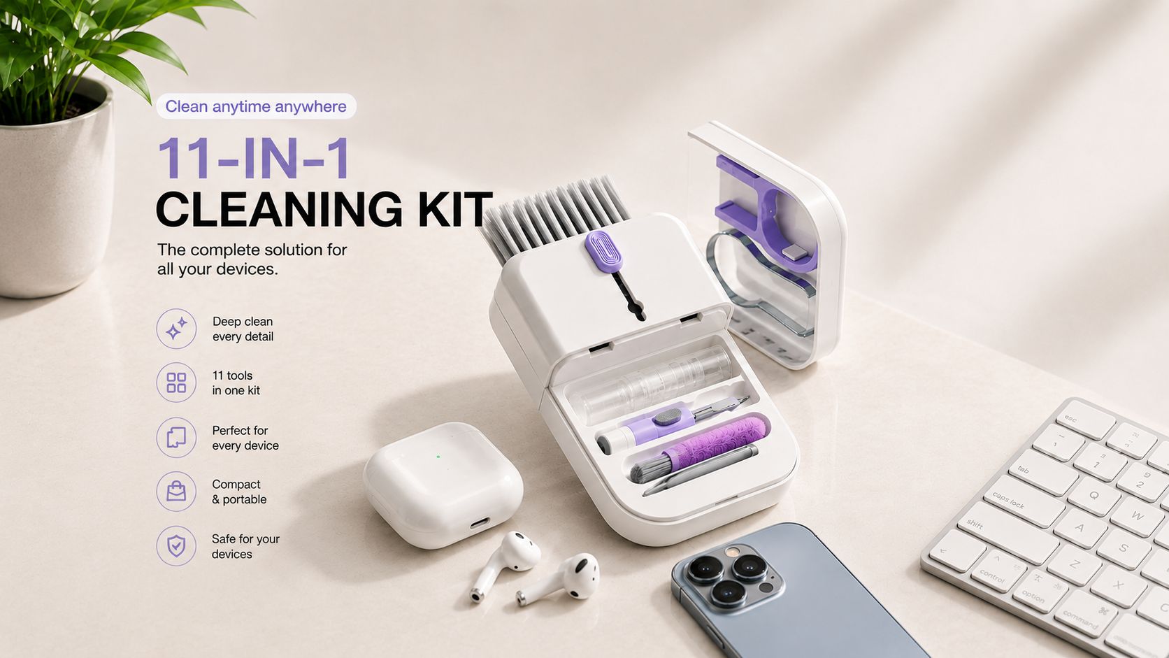 Betterlys™ - TechClean – 11-in-1 Electronics Cleaning Kit