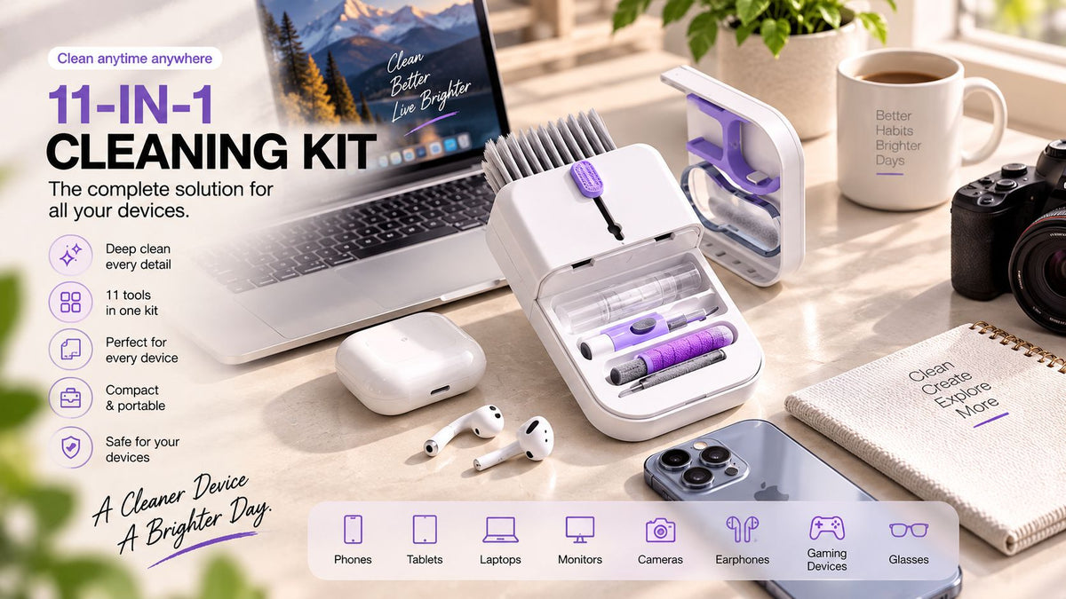 Betterlys™ TechClean – 11-in-1 Electronics Cleaning Kit