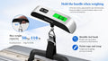 Betterlys™ Digital Luggage Scale – Portable 110 lb / 50 kg Travel Scale